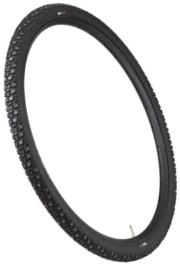 45NRTH GRAVDAL TIRE - 650B X 38 CLINCHER STEEL BLACK 33TPI 240 CARBIDE STEEL STUDS