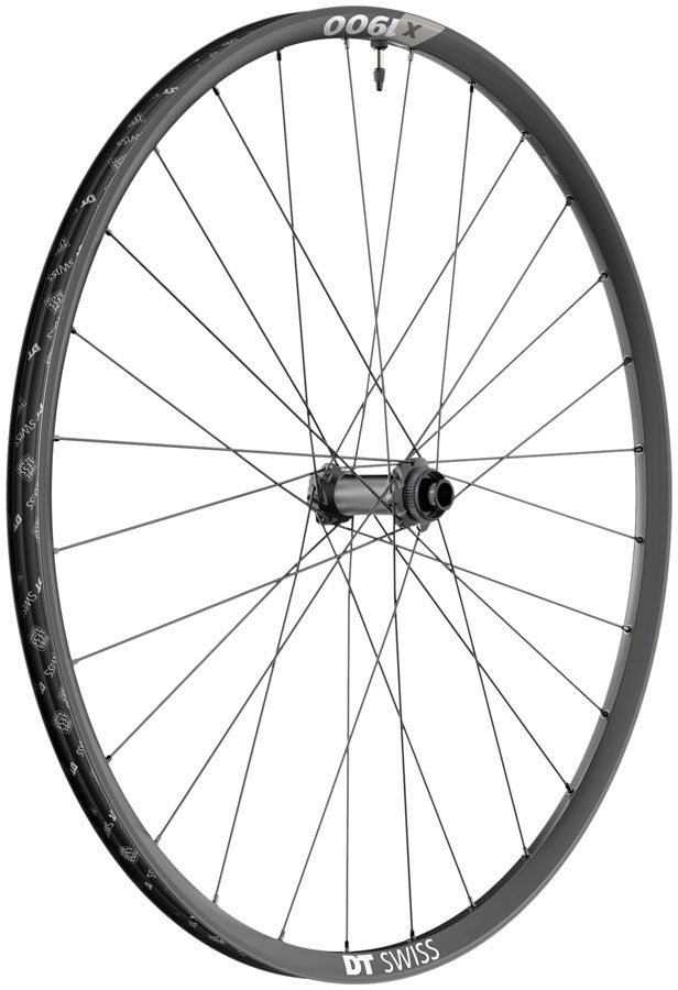 DT SWISS X 1900 SPLINE 25 FRONT WHEEL - 29 15 X 100MM CENTER-LOCK BLACK