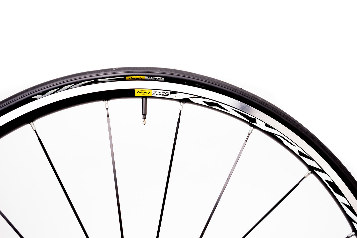 Mavic Ksyrium Equipe QR Rim Brake Front Wheel Blk