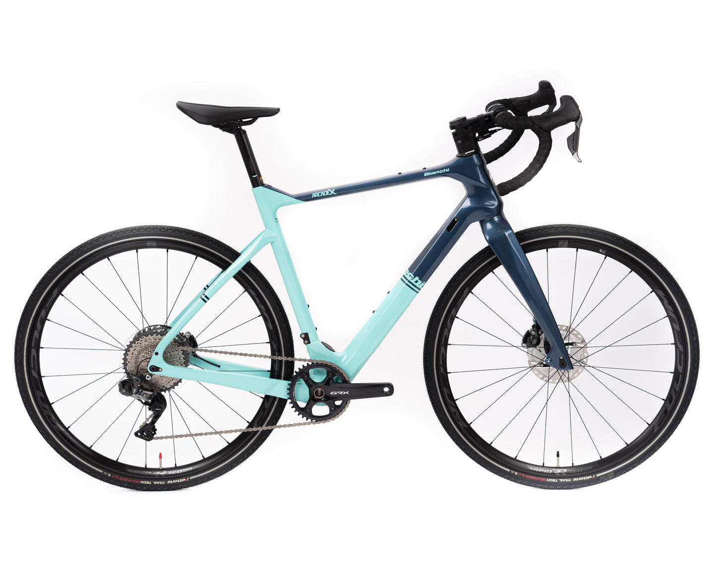2021 Bianchi Arcadex GRX815 Di2 40 RR500 Blu/Clst LG