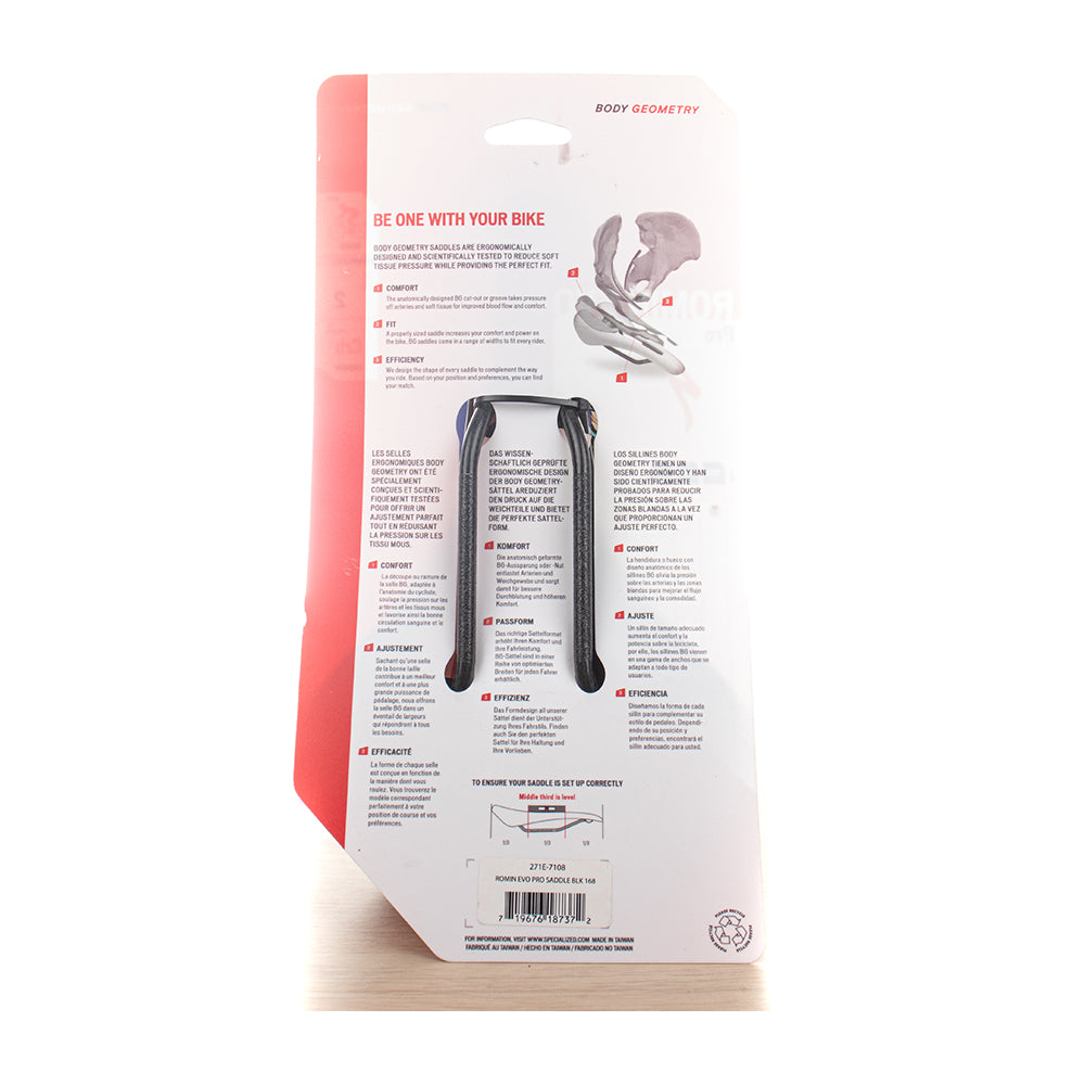 Specialized Romin Evo Pro Saddle Black 168mm
