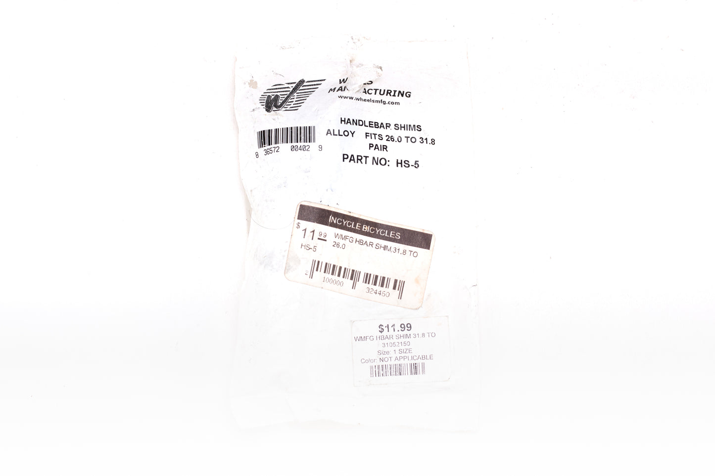 WMFG Handlebar Shim 31.8 To 26.0