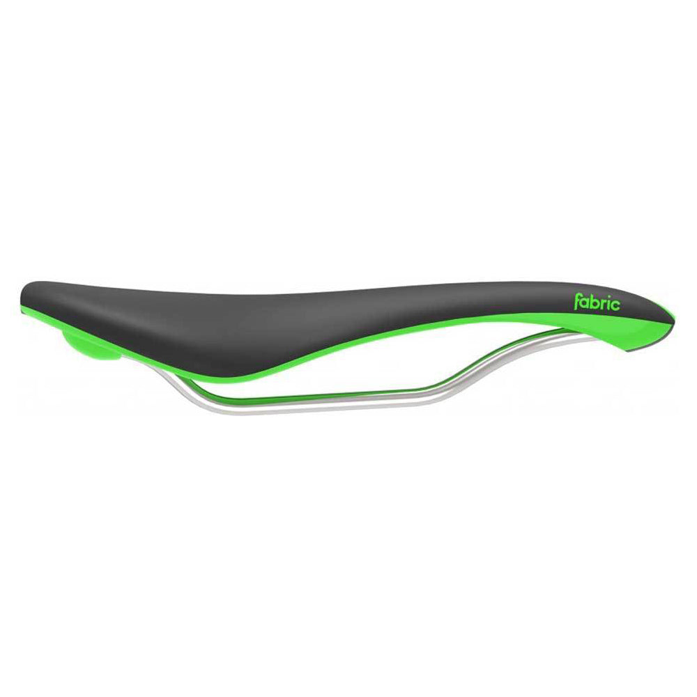 Fabric Line Elite Shallow Saddle Blk/Grn 142