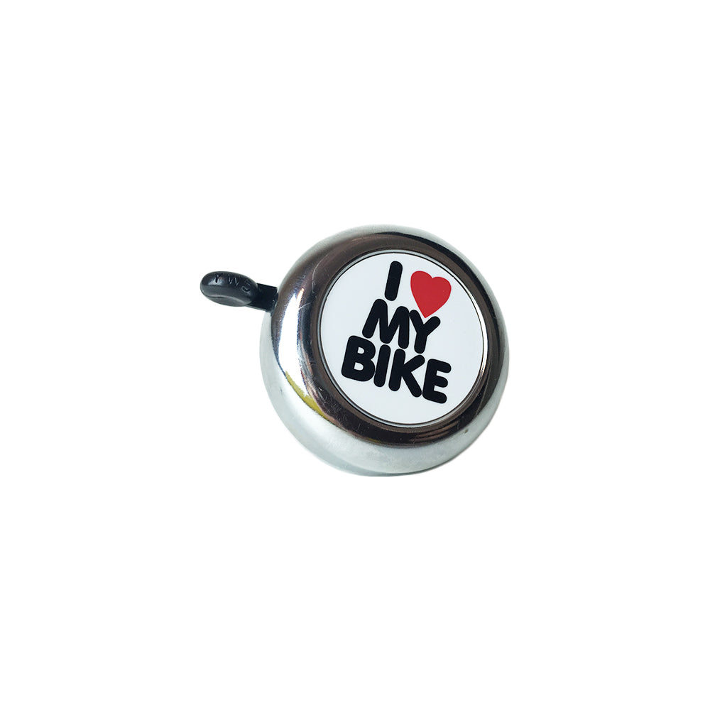 Incycle I Love My Bike Bell Sil