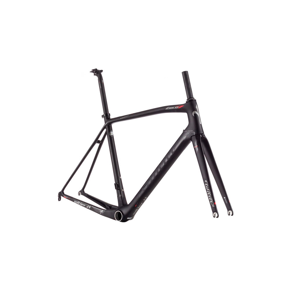 2015 Wilier Zero.7 Frameset Blk/Fluo Red SM