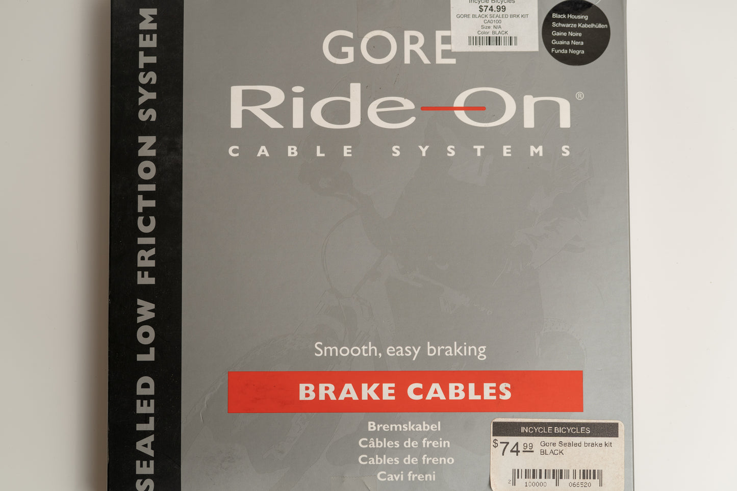 Gore Sealed Brake Kit Black