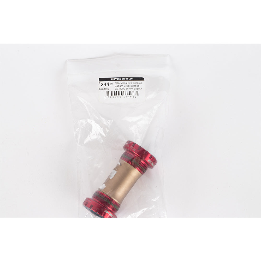 FSA Mega Exo Ceramic Bottom Bracket Road BB-8000 68mm English