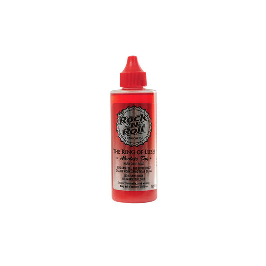 ROCK-N-ROLL ABSOLUTE DRY BIKE CHAIN LUBE - 4 FL OZ DRIP