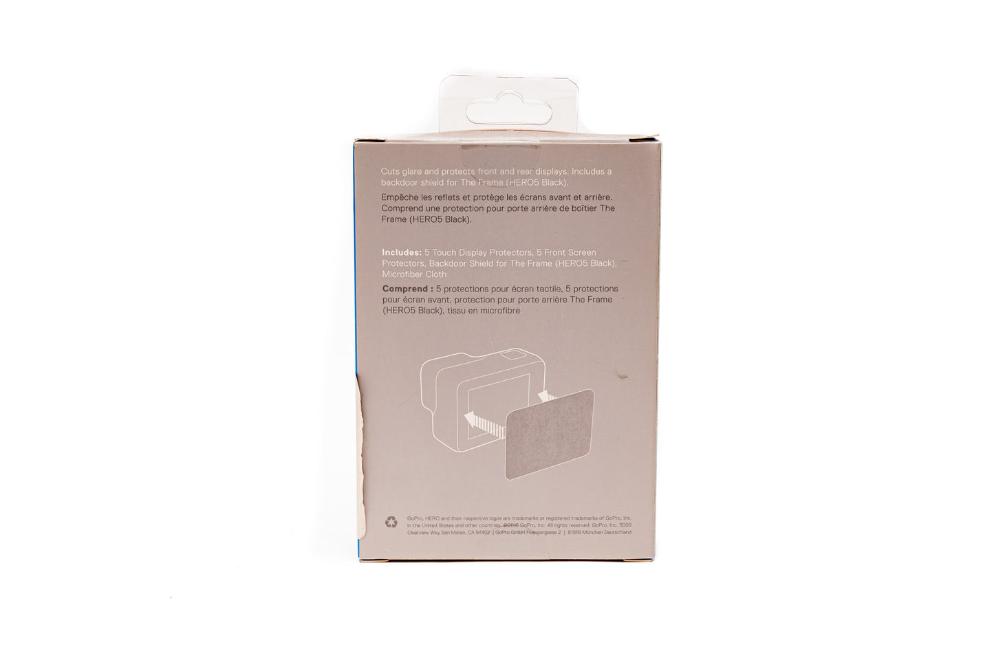 GOPRO SCREEN PROTECTOR FOR HERO 5 BLACK