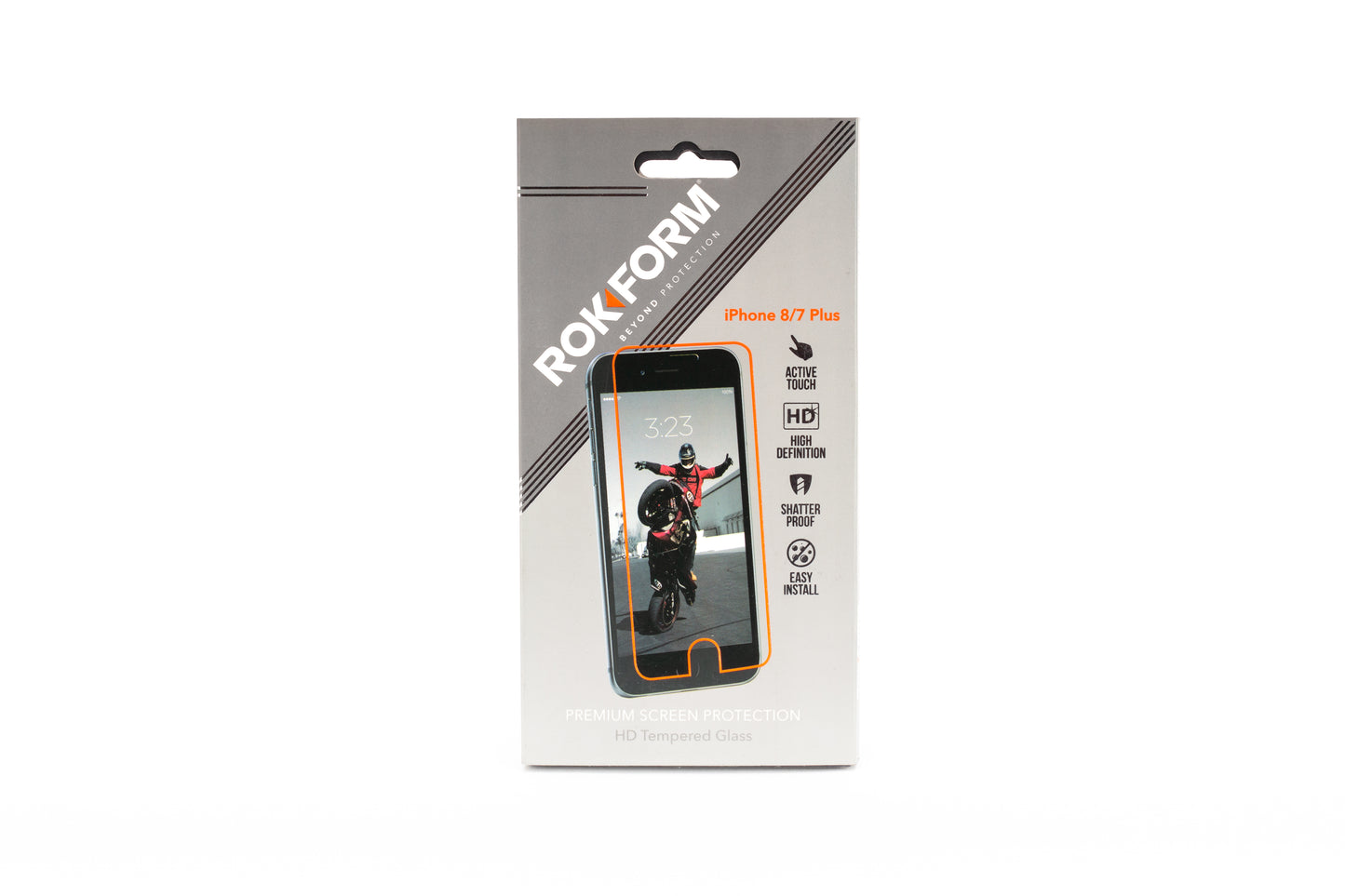 ROKFORM IPHONE 8/7/6 PLUS GLASS SCREEN PROTECTOR
