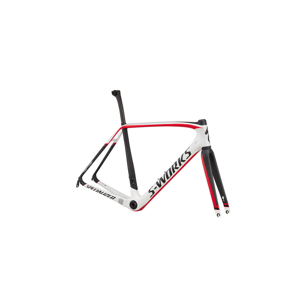 2015 Specialized S-Works Tarmac Frameset White/Carbon/Black 58