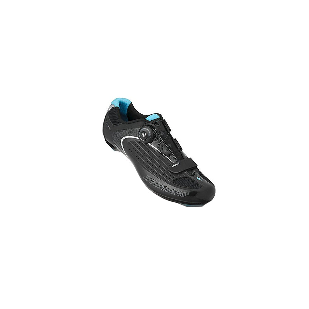 Specialized Ember Road Shoe Women Black/Blue 38.5/7.5