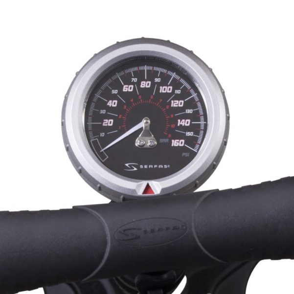 Serfas FP-200 Floor Pump Classic Blk