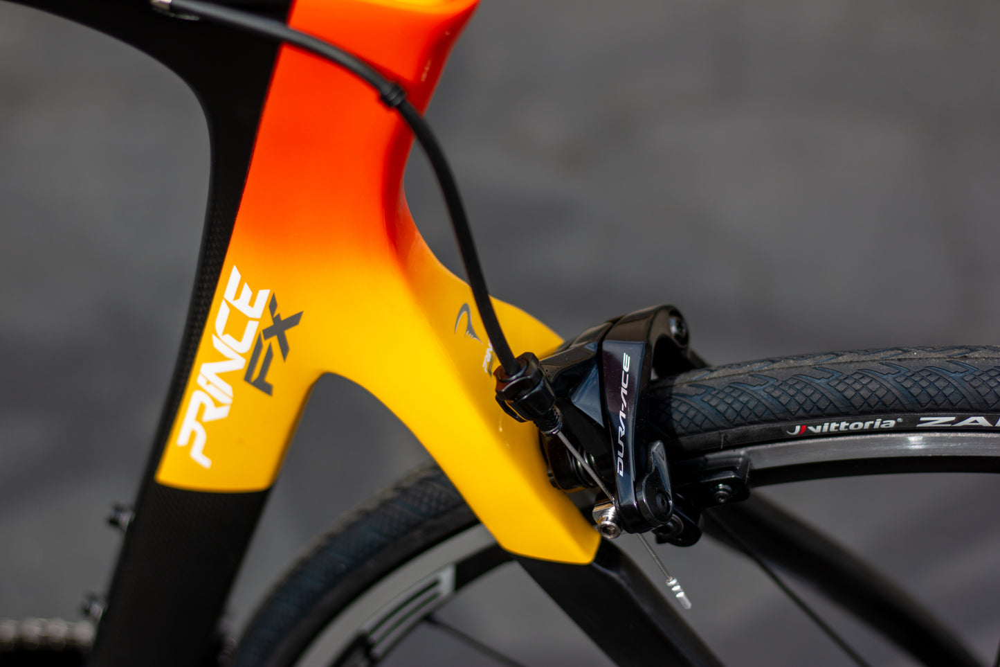 2019 Pinarello Prince FX DA Blk/Yel/Org 56