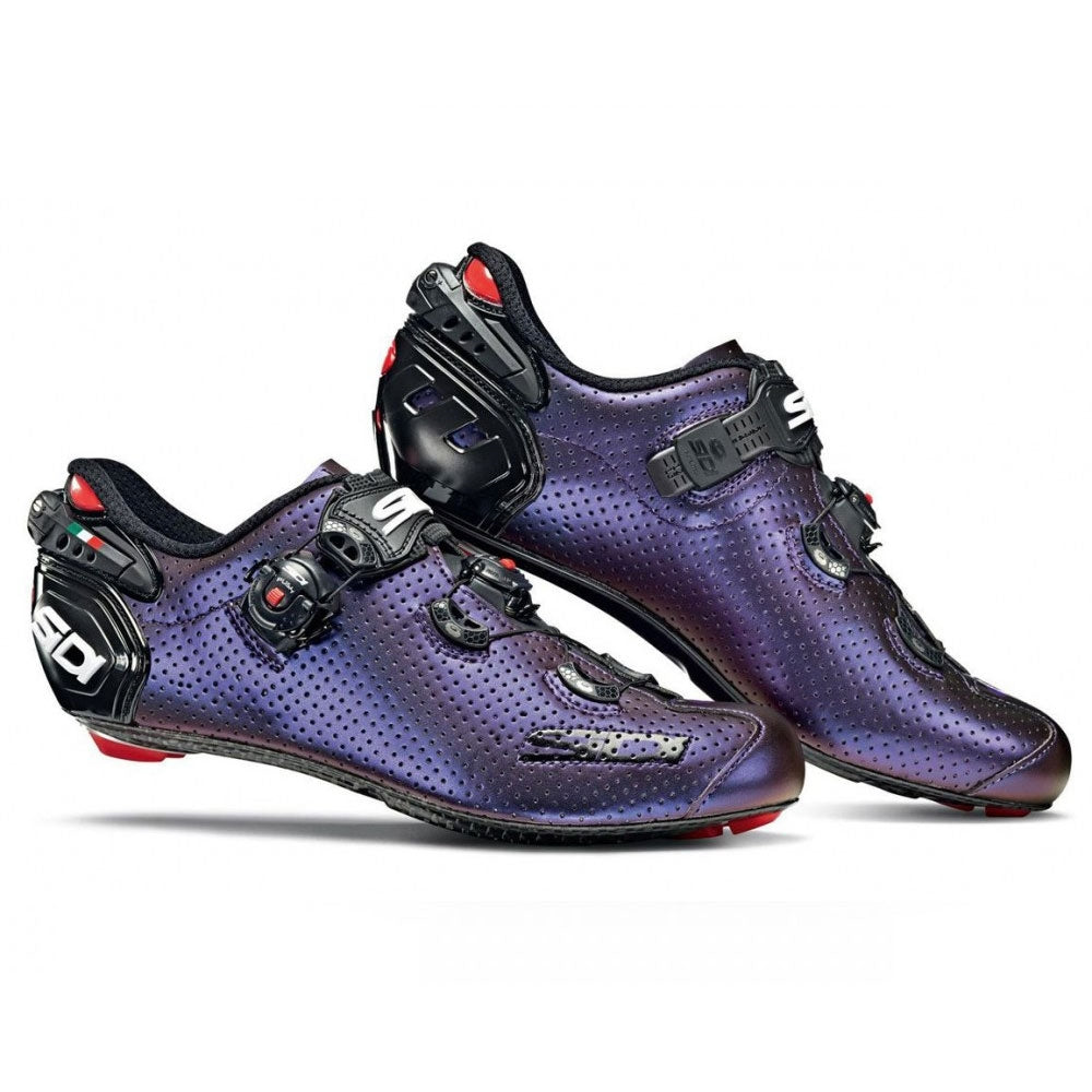 Sidi Wire 2 Carbon Air Shoe Ltd Blu/Red Irid 46
