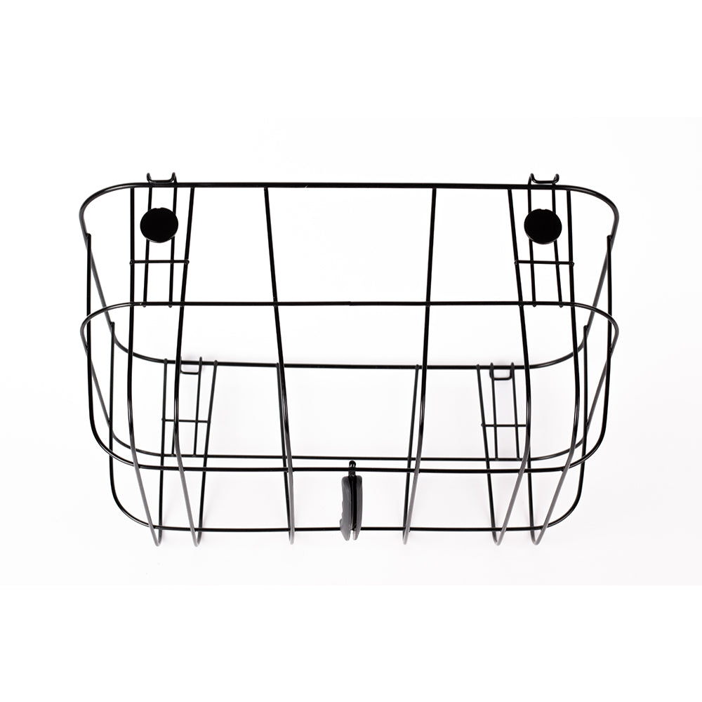 Rear Bike Basket Black
