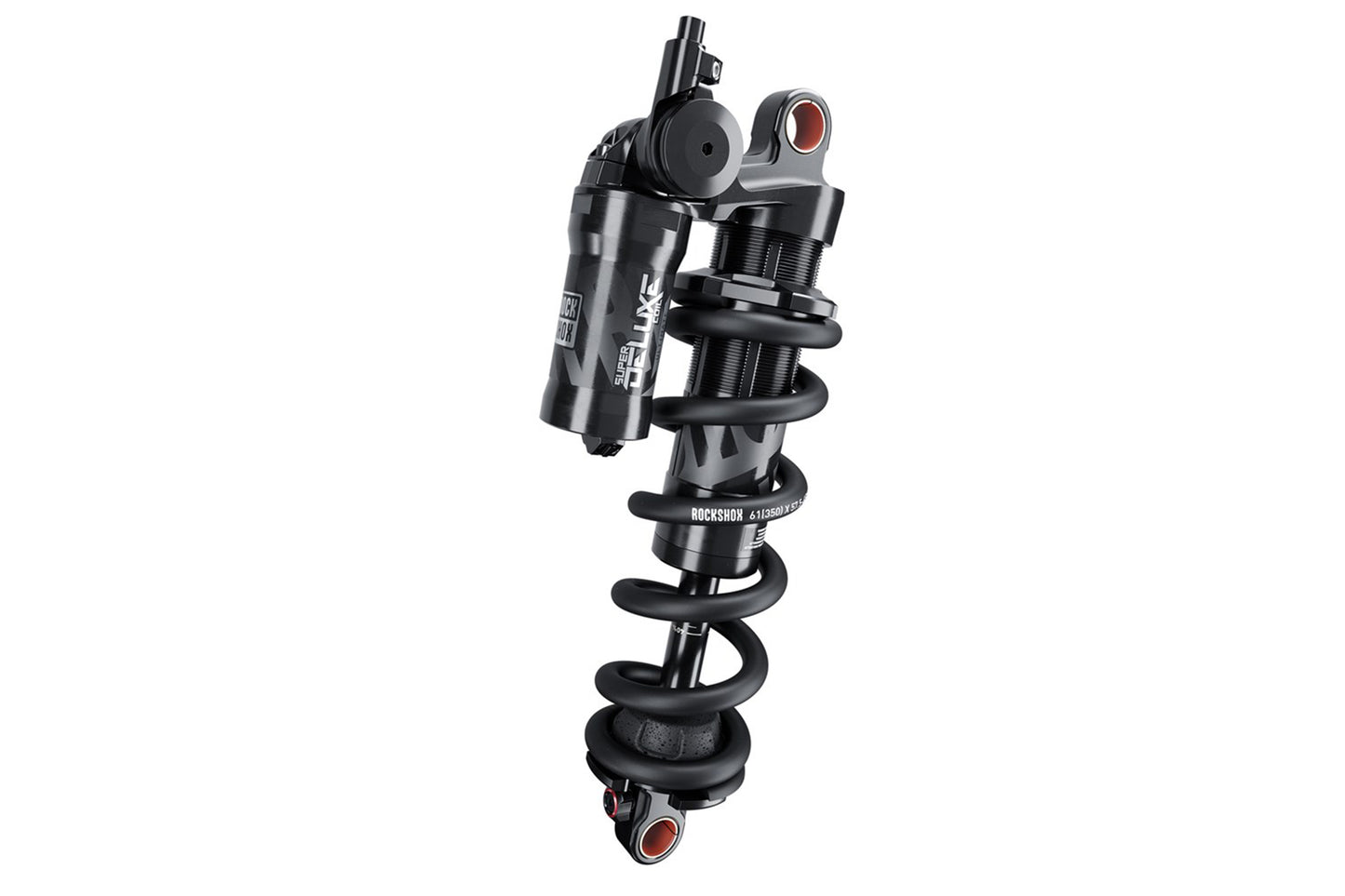 Sram Rear Shock Super Deluxe Ultimate Coil RTR (230x60) MReb/MComp, 380lb Lockout Force, Standard, Standard (includes mounting hardware & OneLoc Remote) 2018+ Cannondale Jekyll