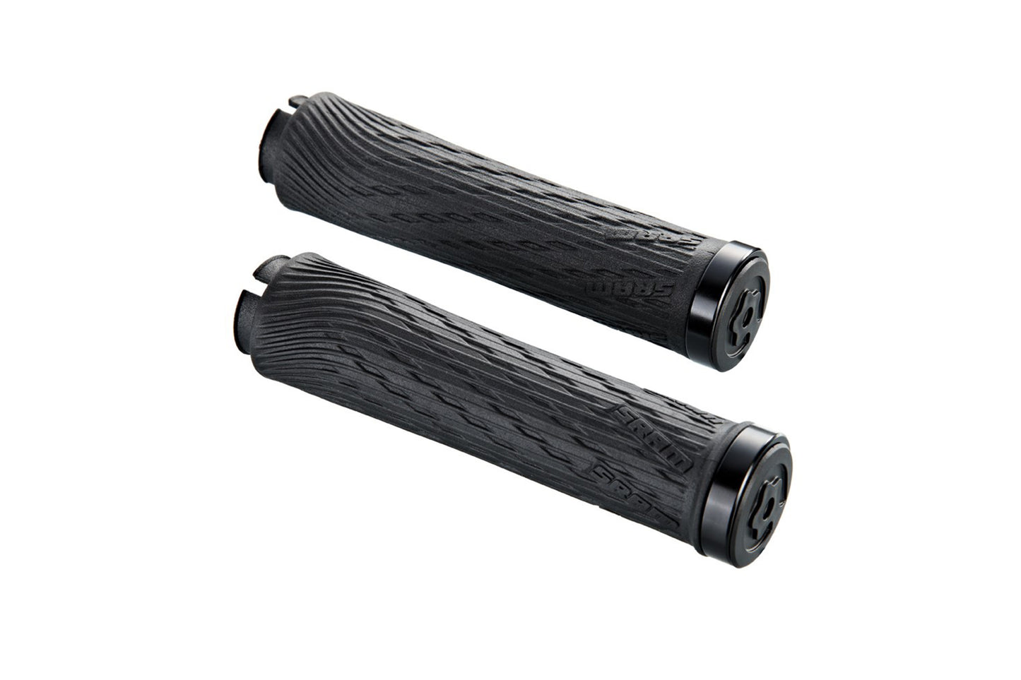 SRAM Locking Grips for Grip Shift Full Length 122mm with Clamps and End Plug