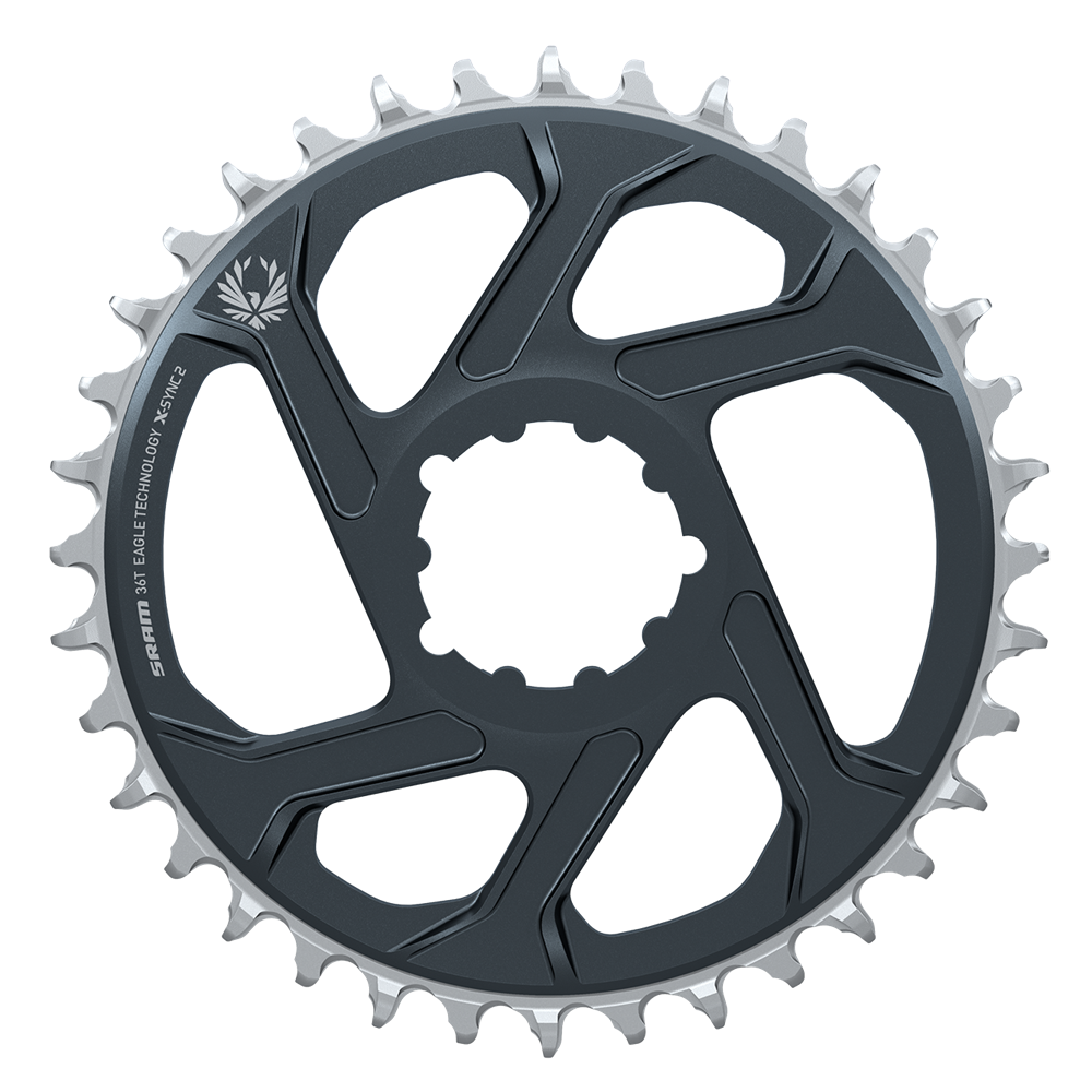 Sram Chain Ring X-SYNC 2 36T Direct Mount 6mm Offset Eagle Lunar/Polar Grey