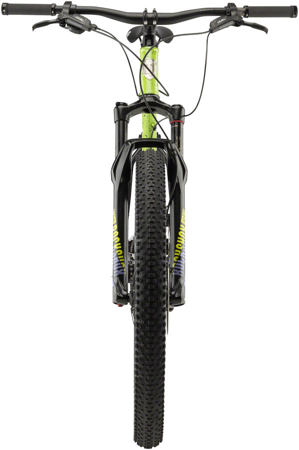 All-City Electric Queen Bike - Blue/Lime Splatter