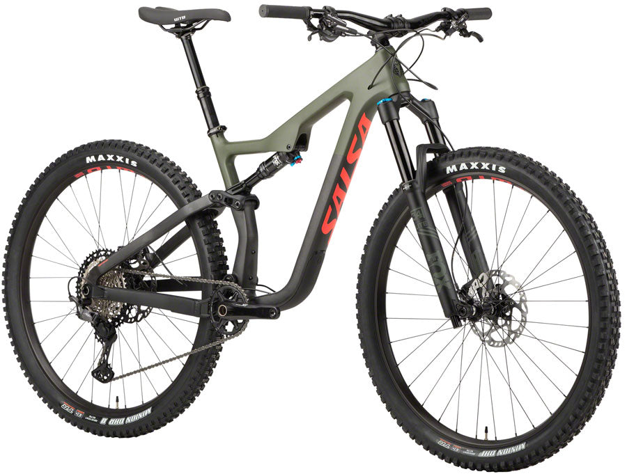 Salsa Horsethief Carbon XT Bike - Green/Raw