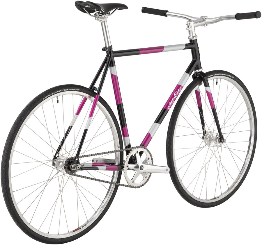 All-City Big Block Bike - Midnight/Frost/Violet