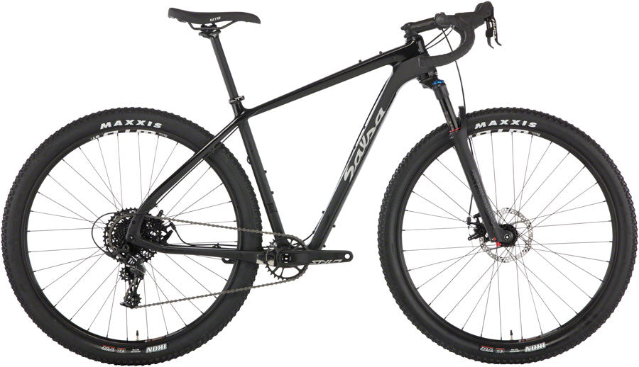 Salsa Cutthroat Apex 1 SUS Bike - Black on Black