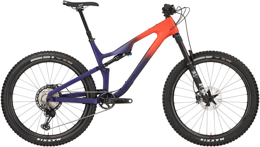 Salsa Rustler Carbon XTR Bike - Orange/Purple Fade