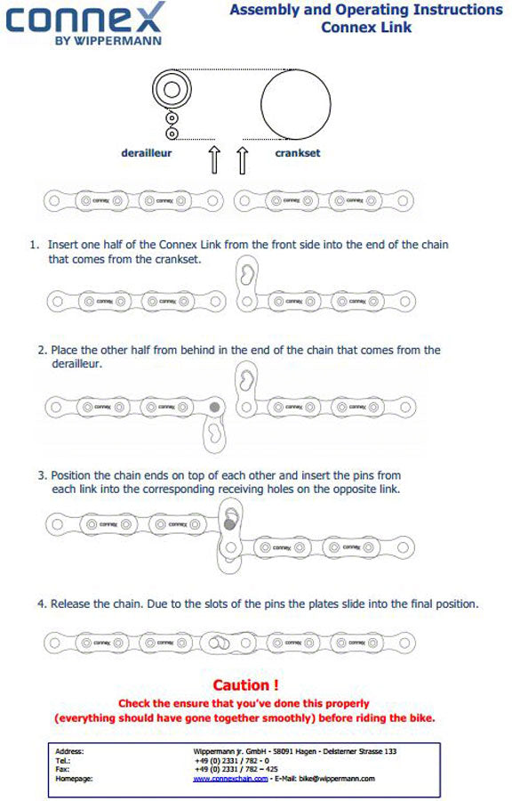 Connex Speed Links