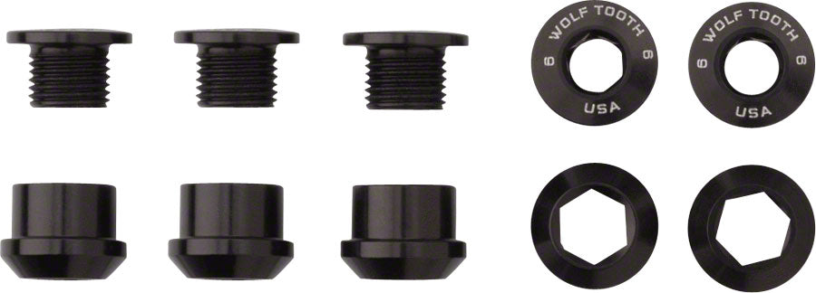 Wolf Tooth Alloy Chainring Bolts