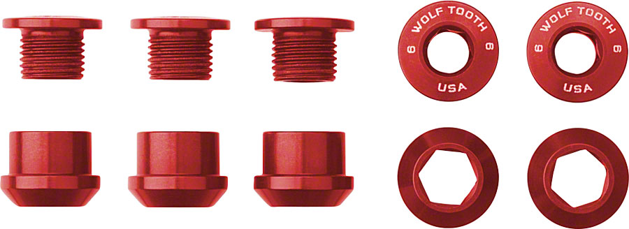 Wolf Tooth Alloy Chainring Bolts