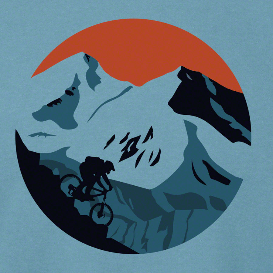 Mechanical Threads Bike Down Mountains