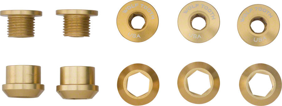 Wolf Tooth Alloy Chainring Bolts