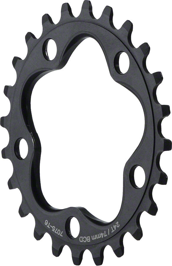 DIMENSION 30T X 74MM CHAINRING BLACK