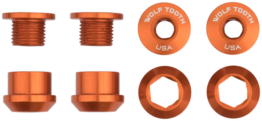 Wolf Tooth Alloy Chainring Bolts