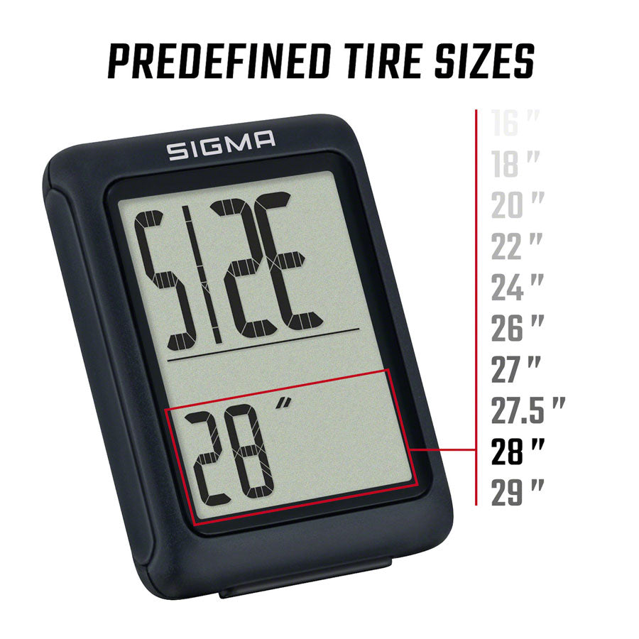 Sigma BC 5.0 WL Bike Computer