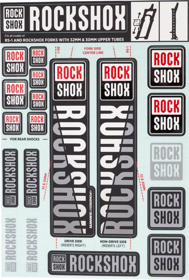 RockShox Decal Kit