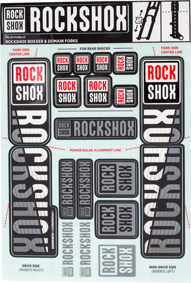 RockShox Decal Kit