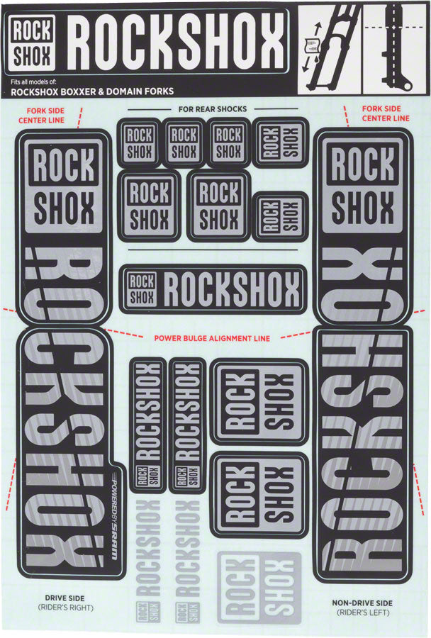 RockShox Decal Kit