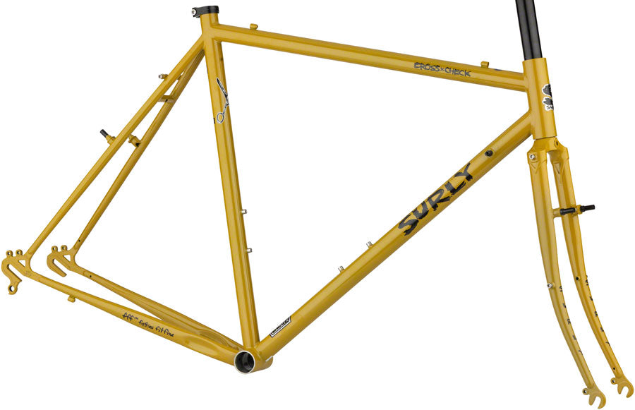 Surly cross 2025 check mustard