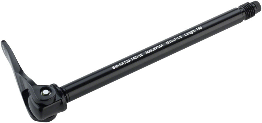 Shimano SM-AX720 E-Thru Front Axle 100x12mm Blk w/opkge