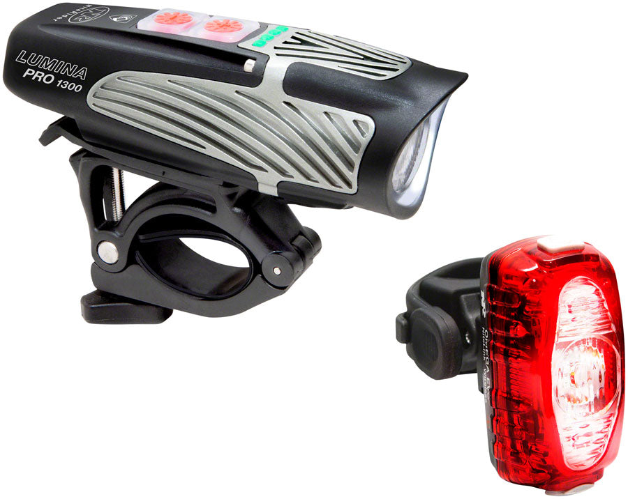 NiteRider Lumina Pro And Omega Evo Combo Light Set