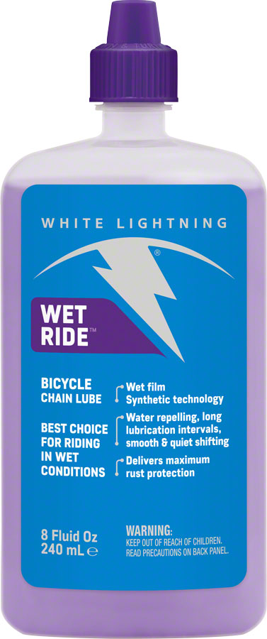 White Lightning Wet Ride Bike Chain Lube