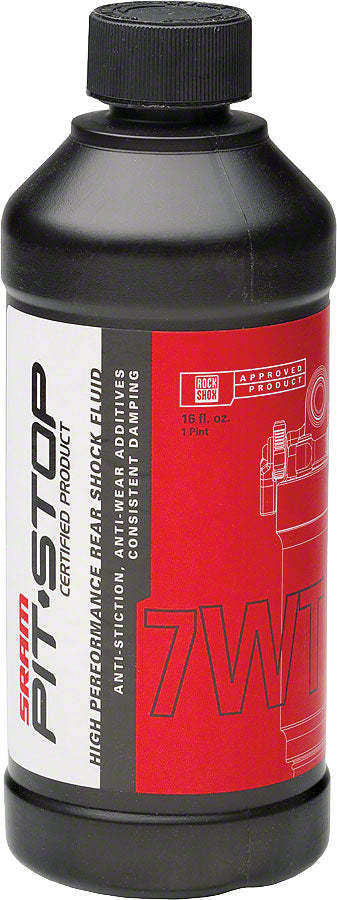 RockShox Suspension Oil, 7wt, 16oz Bottle, Rear Shock Damper