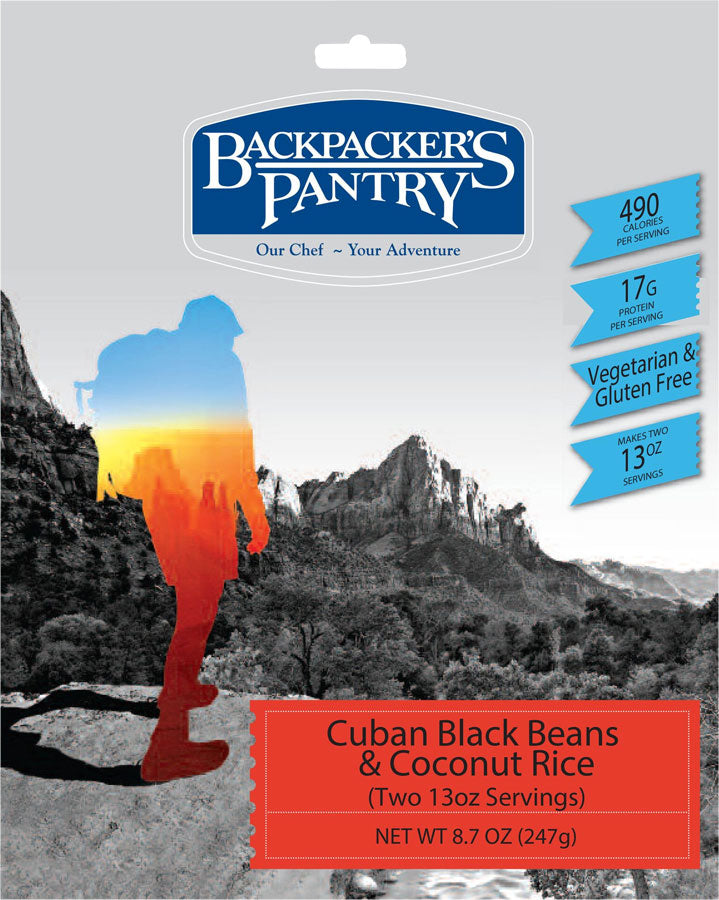 Backpacker's Pantry Cuban Coconut Black Beans and Rice