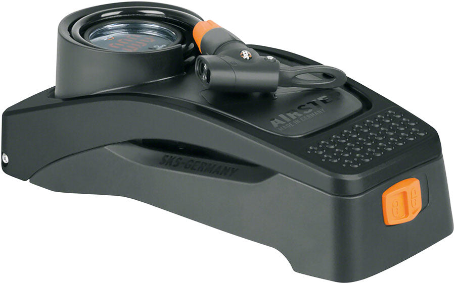 SKS Airstep Digital Foot Pump - 102 psi, Black