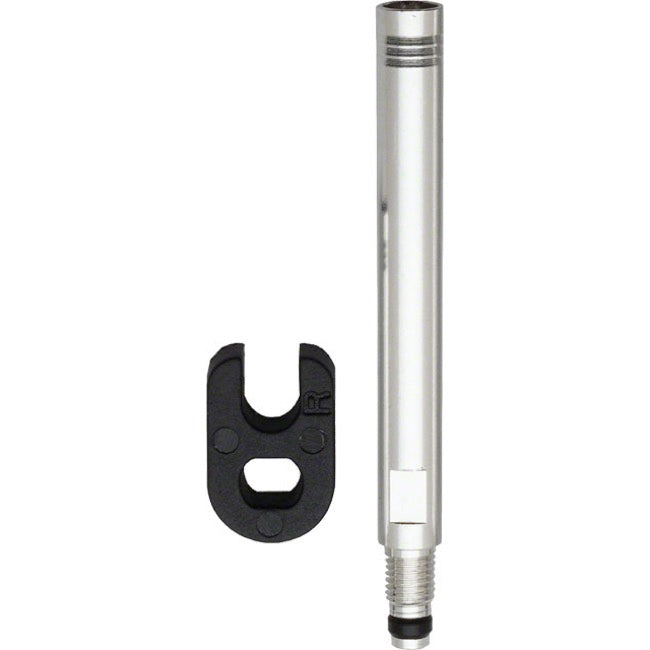 PROBLEM SOLVERS PRESTA VALVE EXTENDER: REMOVABLE CORE 50MM SILVER