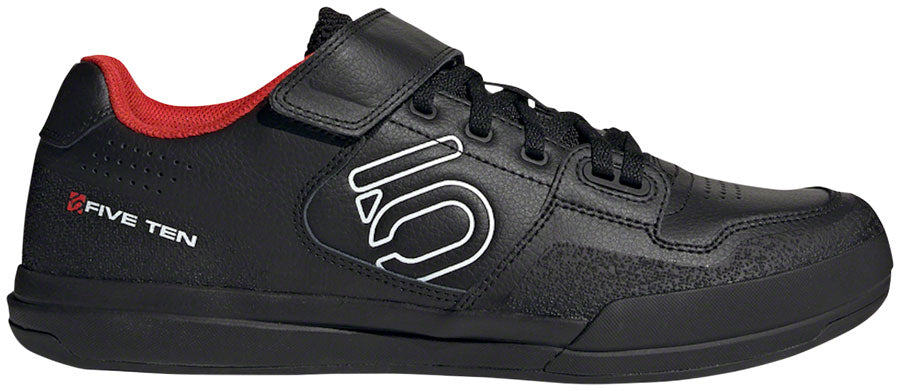 Five Ten Hellcat Clipless Shoe - Men's, Core Black / Core Black / Cloud White