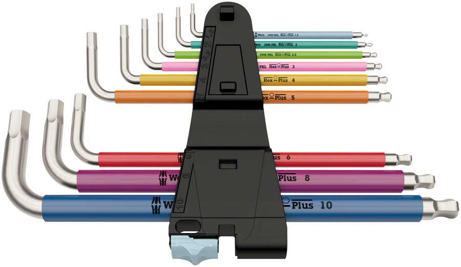 Wera 3950/9 Hex-Plus L-Key Hex Wrench Set
