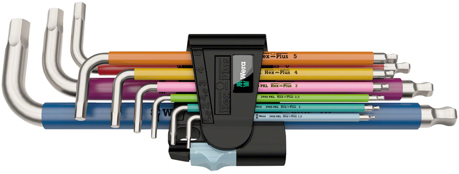 Wera 3950/9 Hex-Plus L-Key Hex Wrench Set